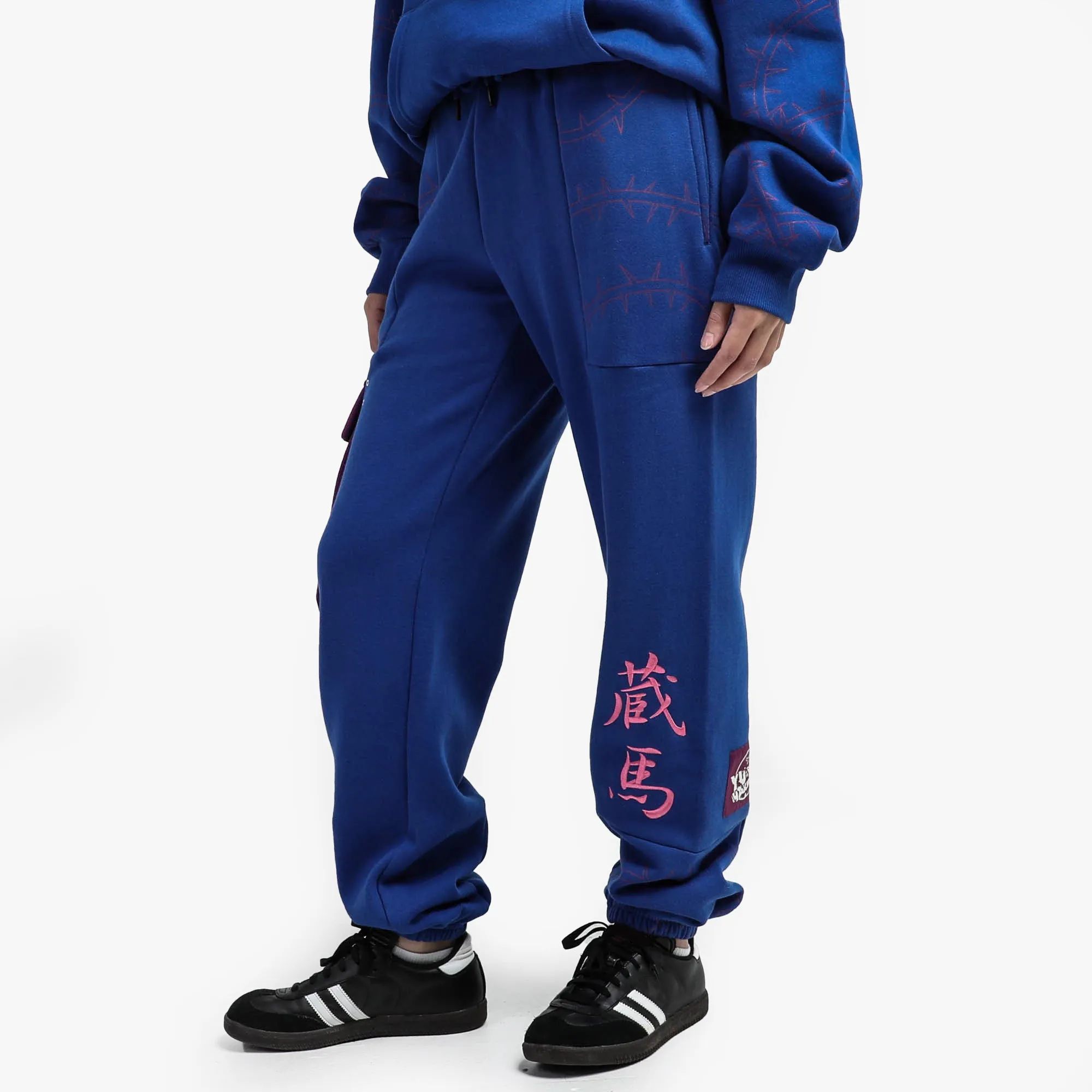 Yu Yu Hakusho Blue Cargo Sweatpants