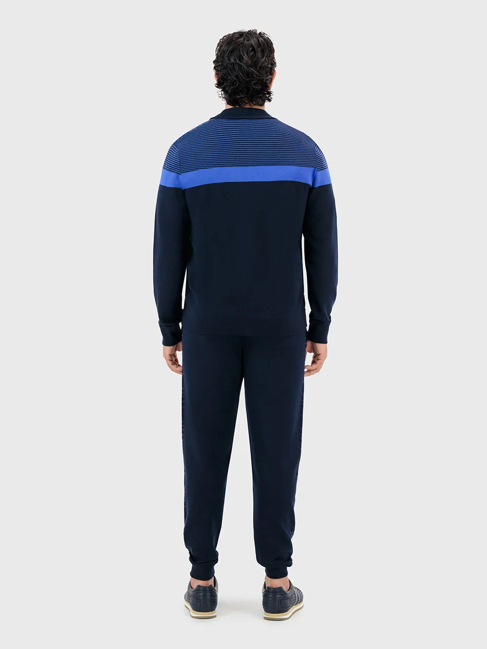 Zipped Tracksuit with Zilli Cross Play Pattern